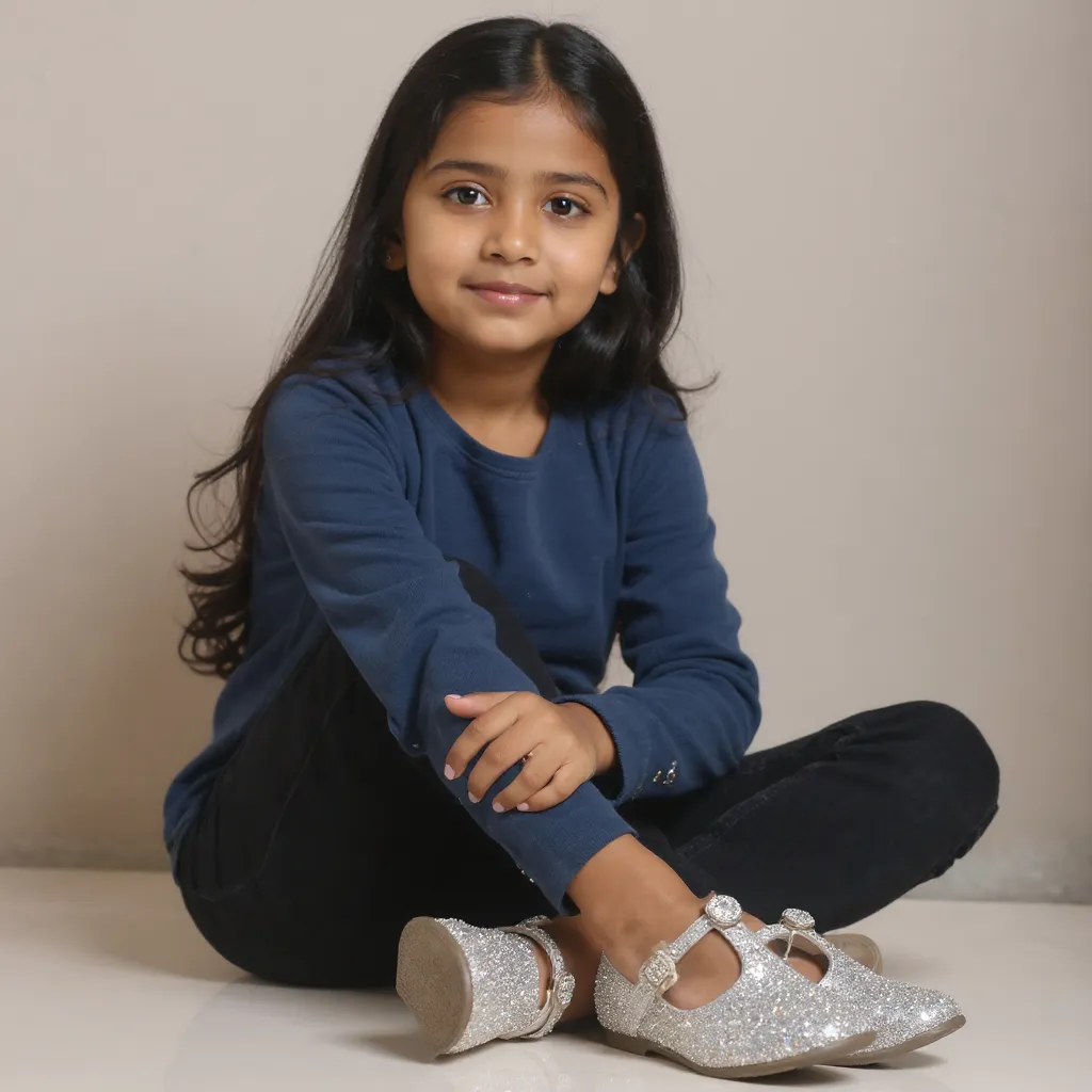 Besso Sparkly Flat Shoe