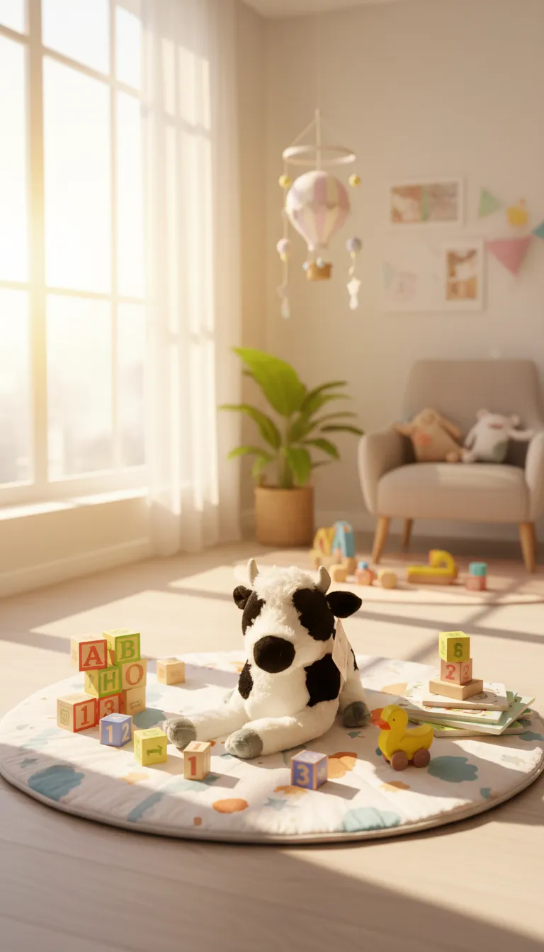 Plush Cow Toy Wild Republic 14 view 2