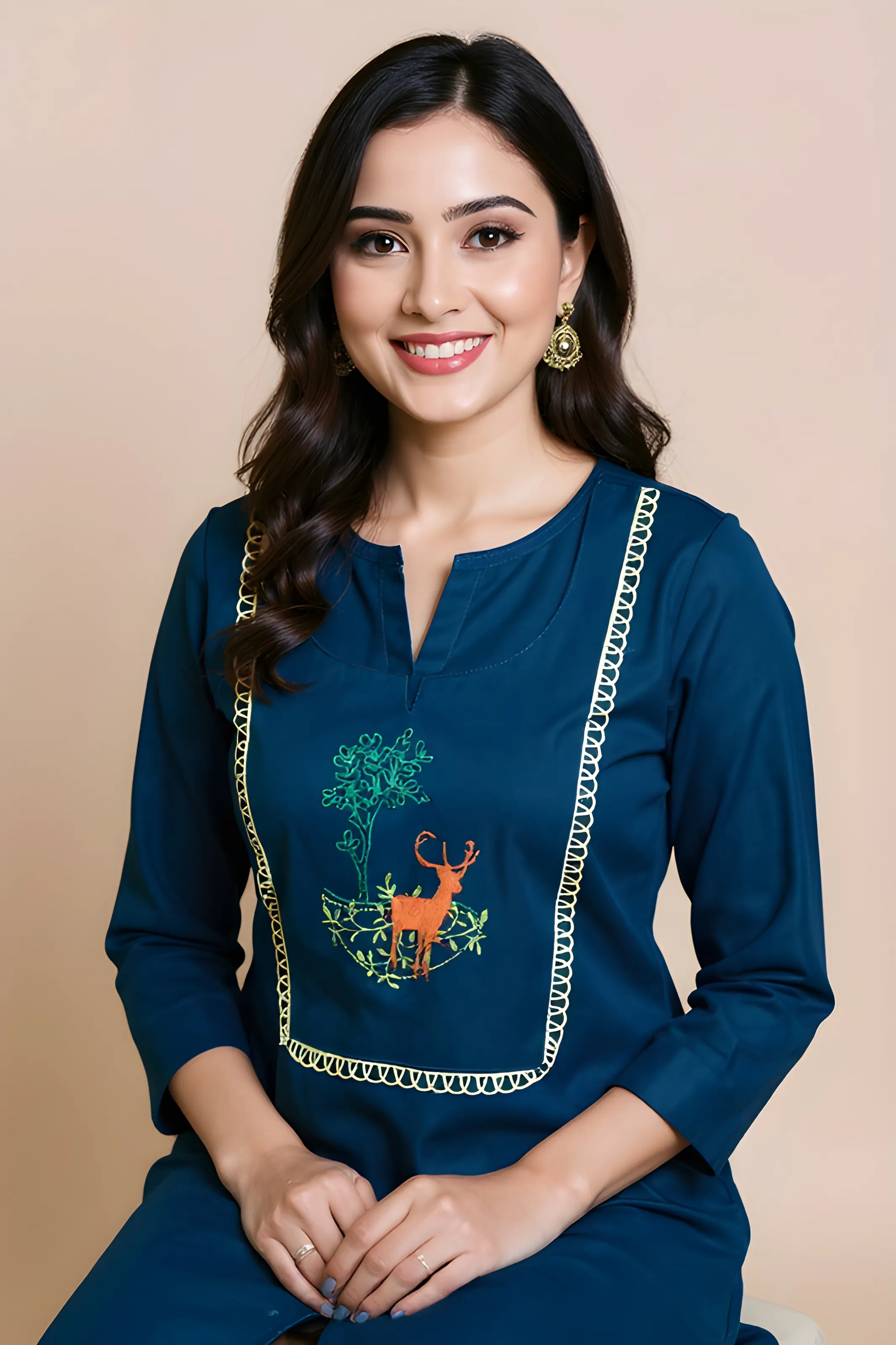 Pratibha Boutique Embroidered Tunic