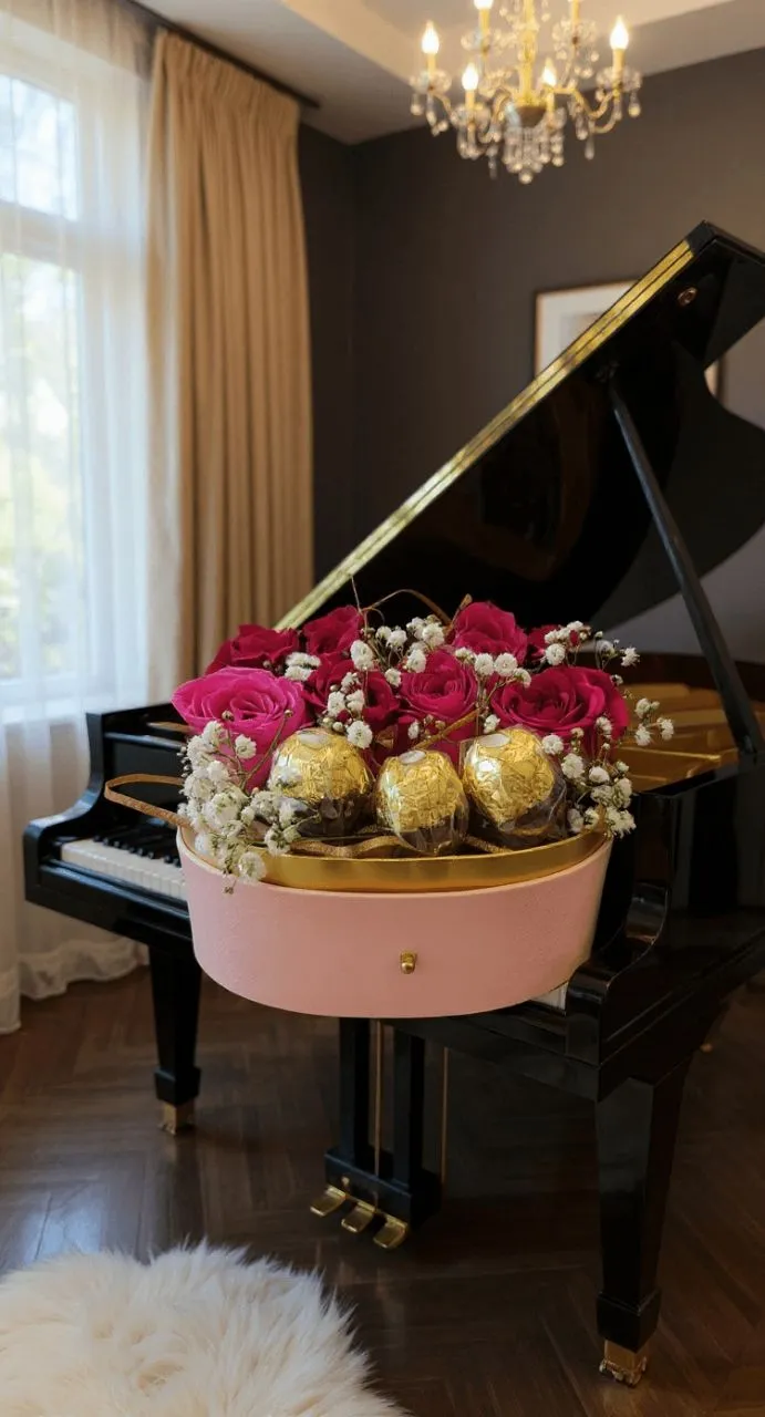 Pink Truffle Hamper view 2