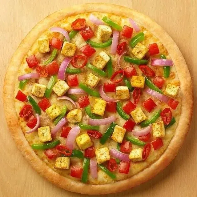 Paneer Capsicum Pizza Large