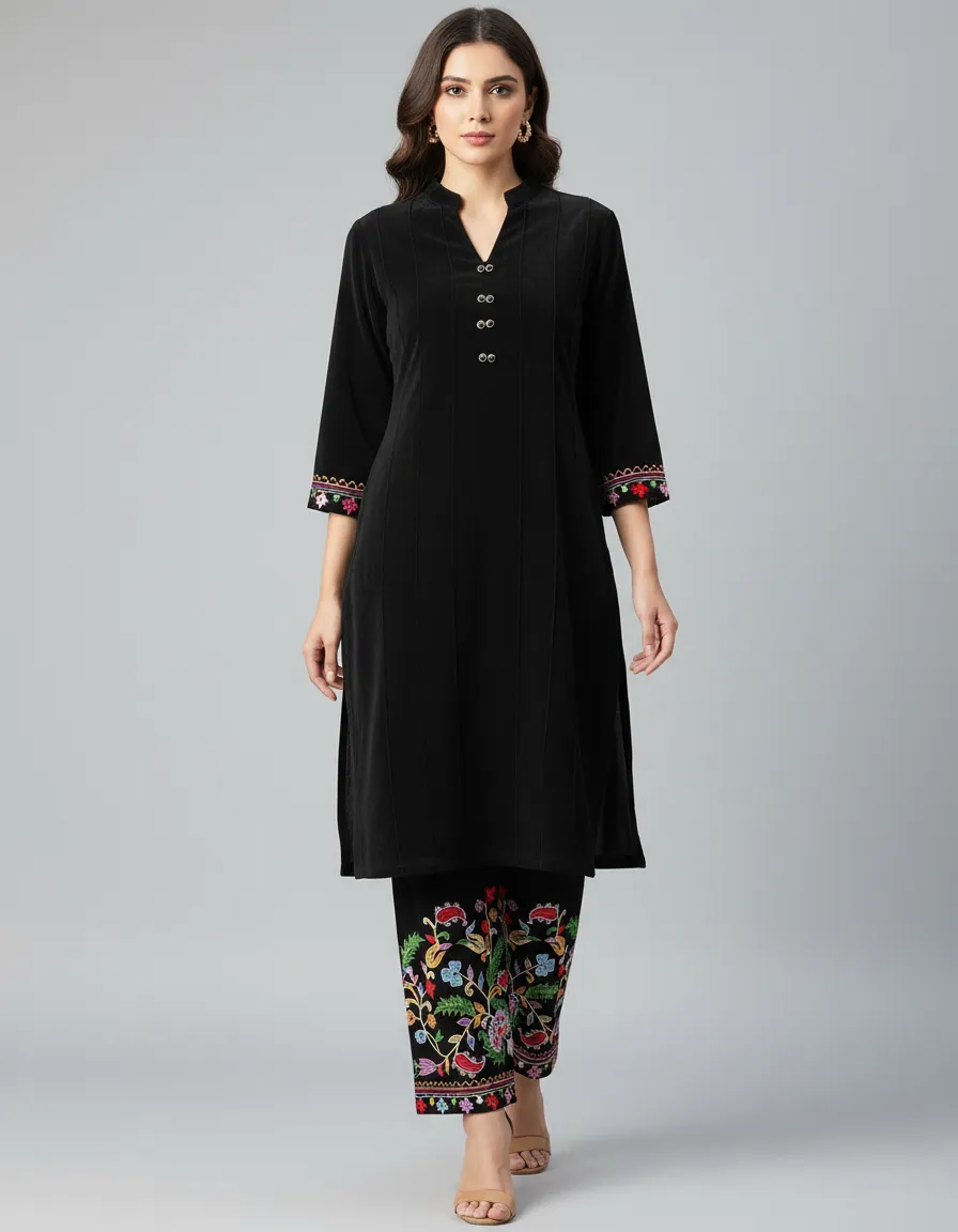 Black Co-ord Set