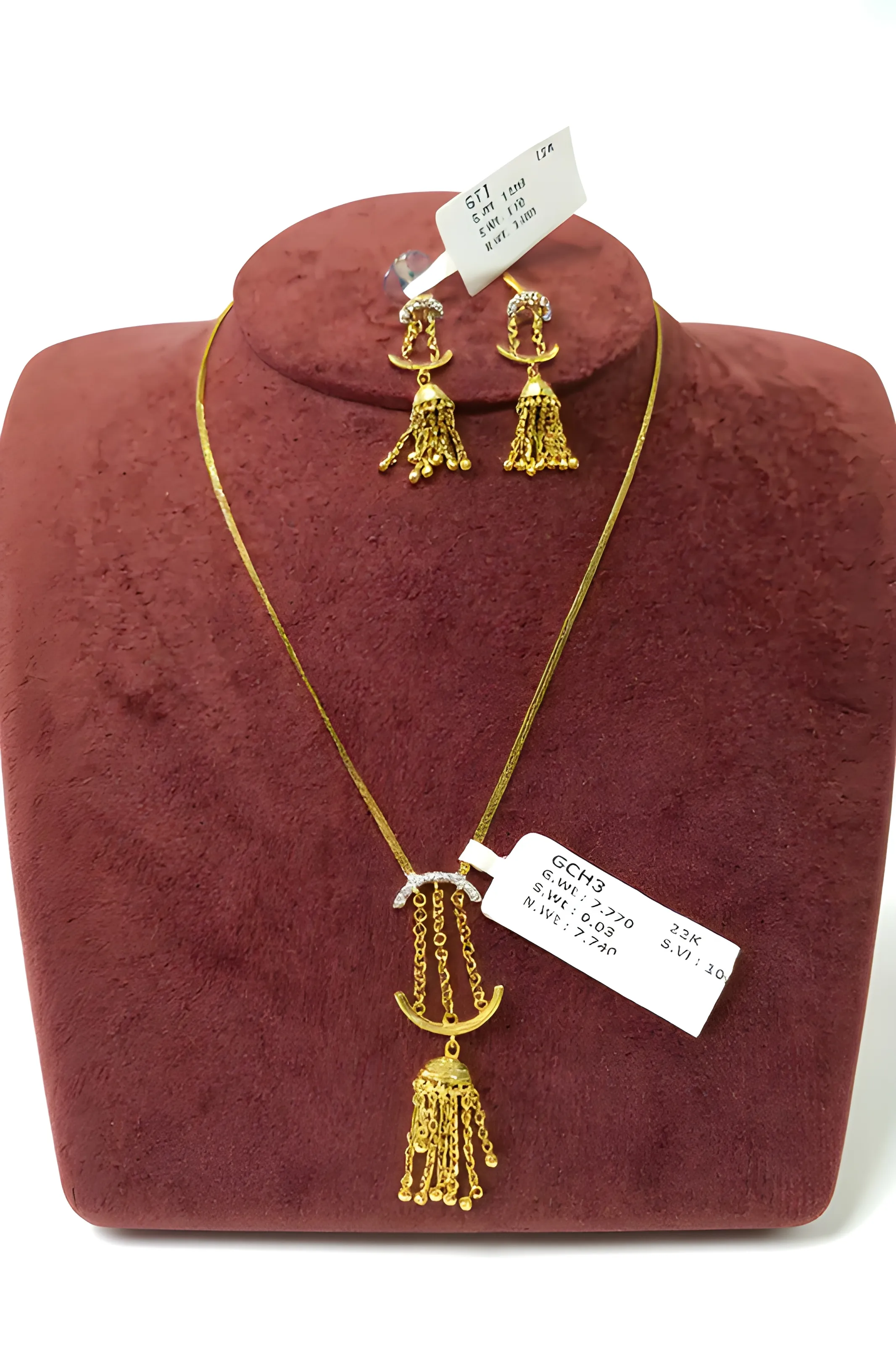 22K Gol Pandent Set ££
