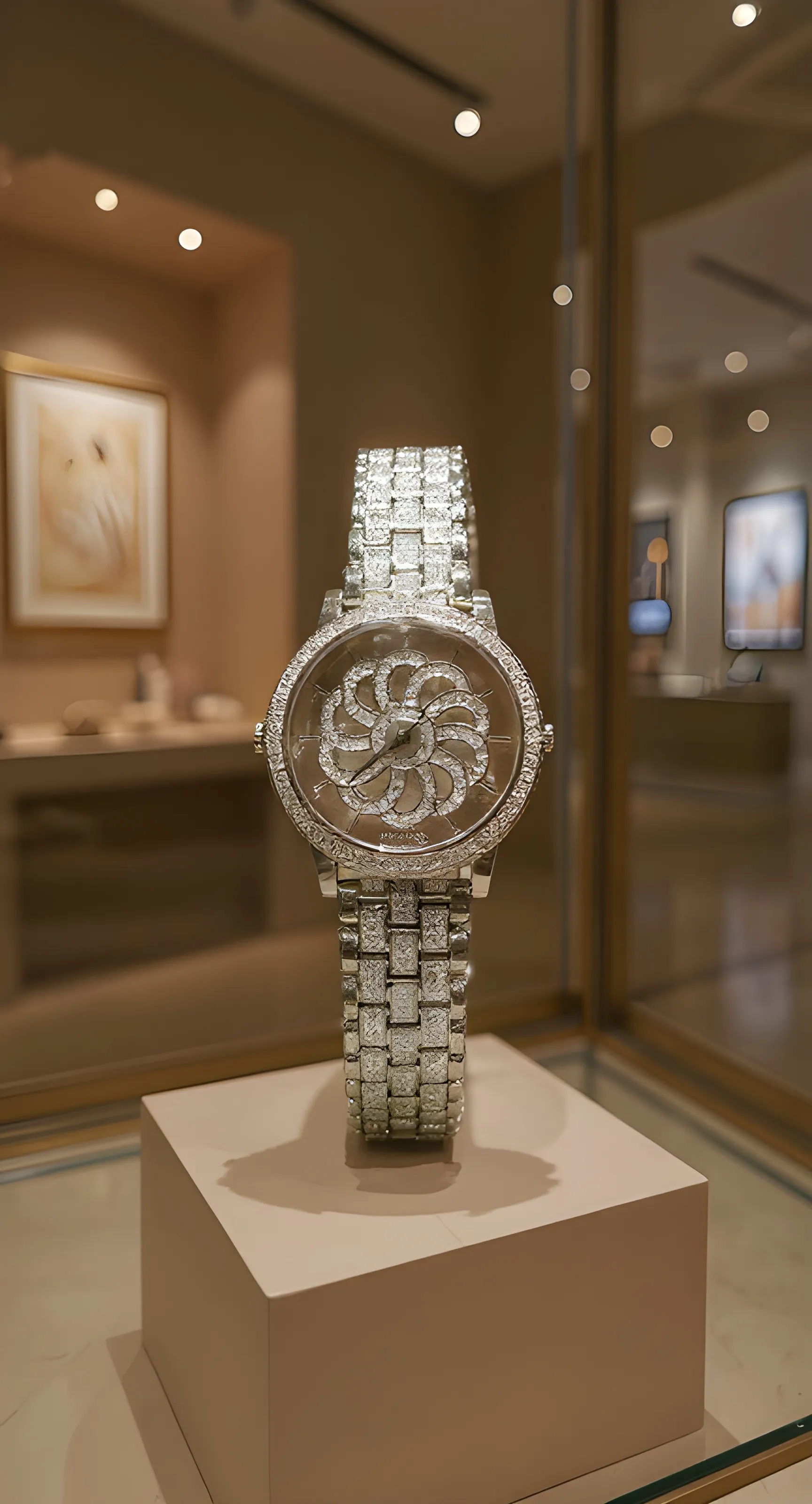 Silver Luxury Watch