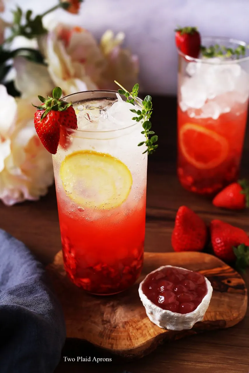 Strawberry Boba Mocktail