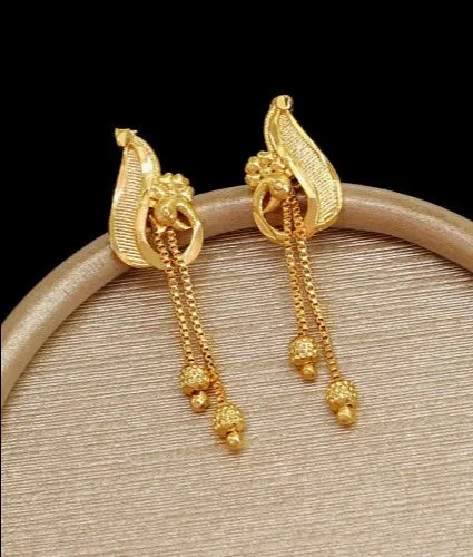Gold Filigree Earrings