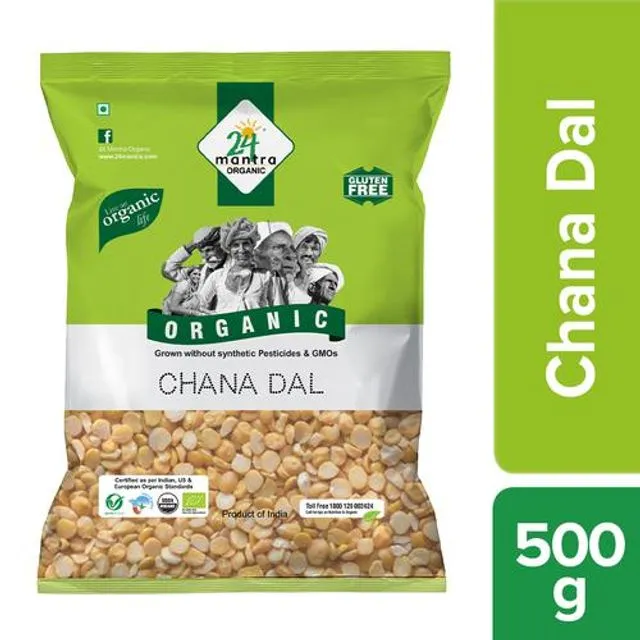 24 Mantra Organic Chana Dal 500 g