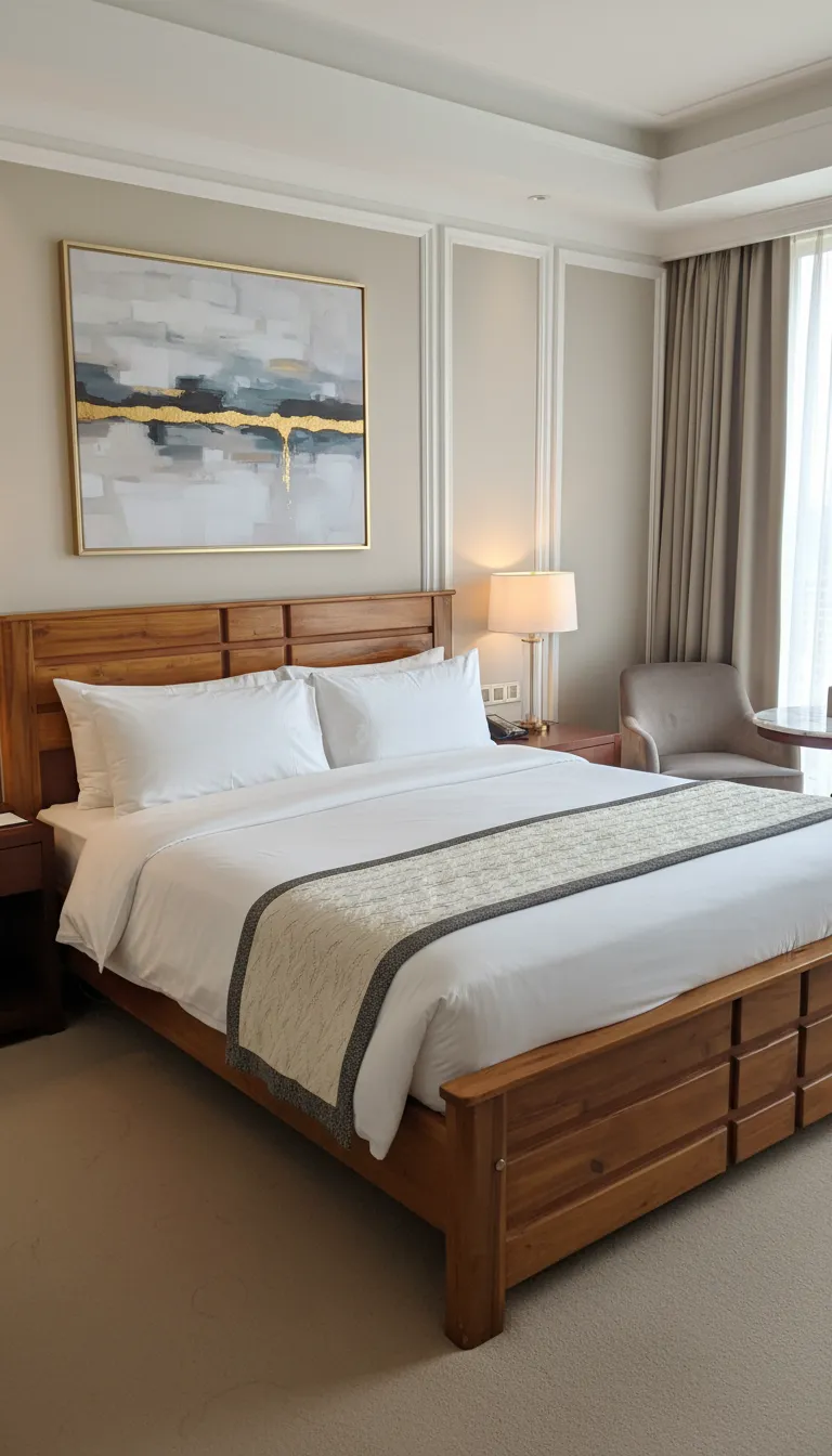 Wooden Bed
