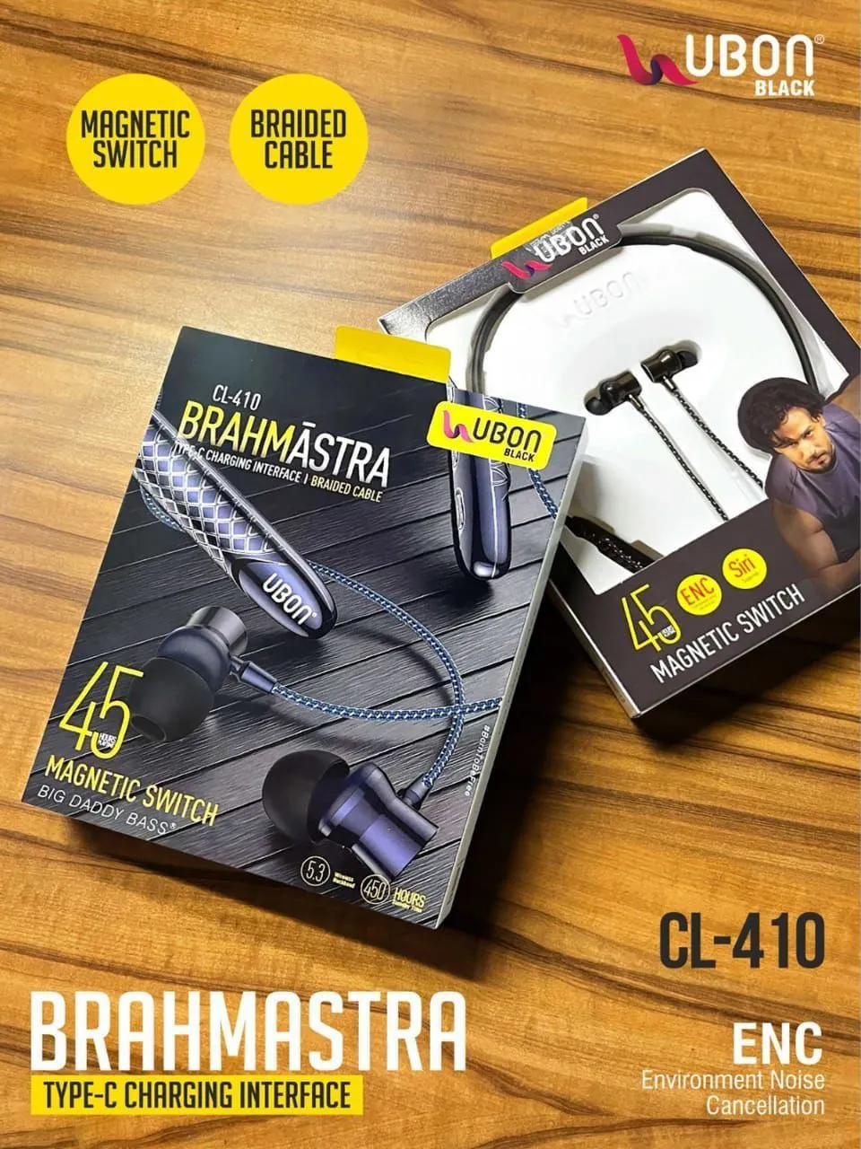 UBON CL-410 Brahmastra Earphones