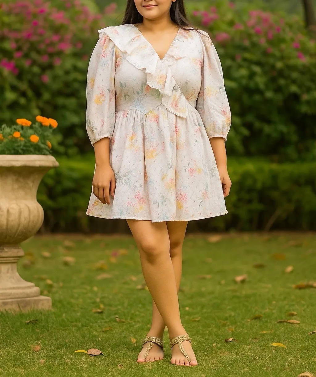 Floral Print Summer Dress
