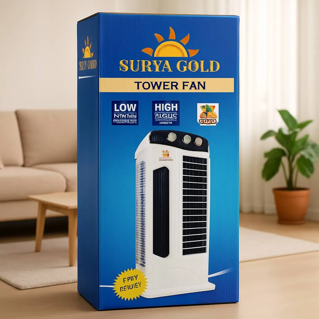 Surya Gold Tower Fan