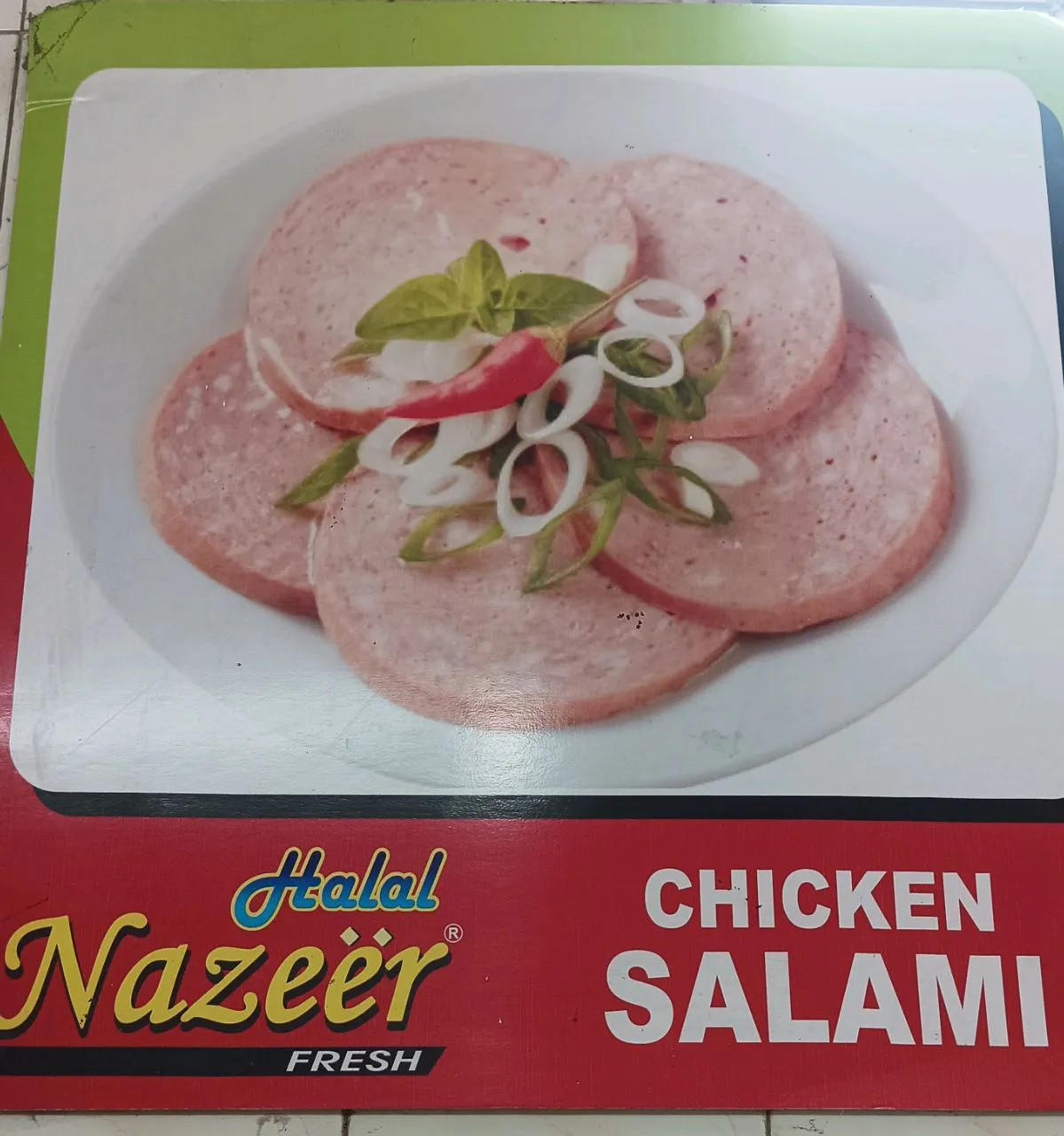 Chicken Salami(500 Gm)(Semi Cooked)Nazeer Delhi