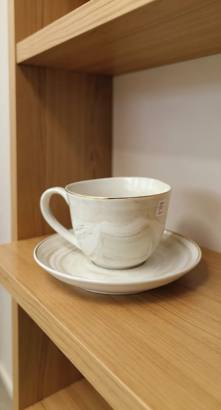 Elegant Cup and Saucer Set