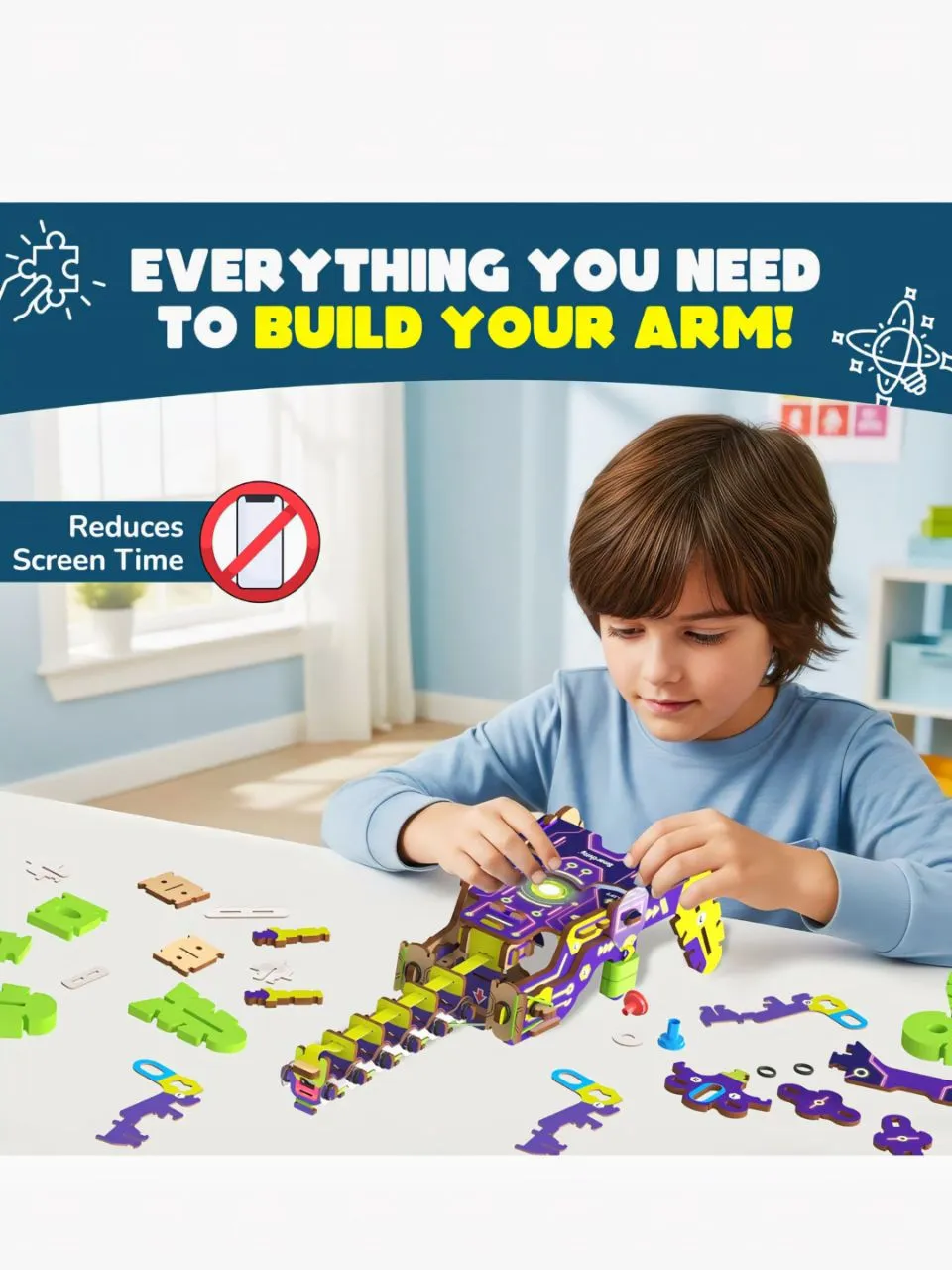 Smartivity Robotic Arm view 2
