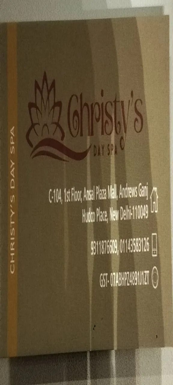 Christys Day Spa Gift Card