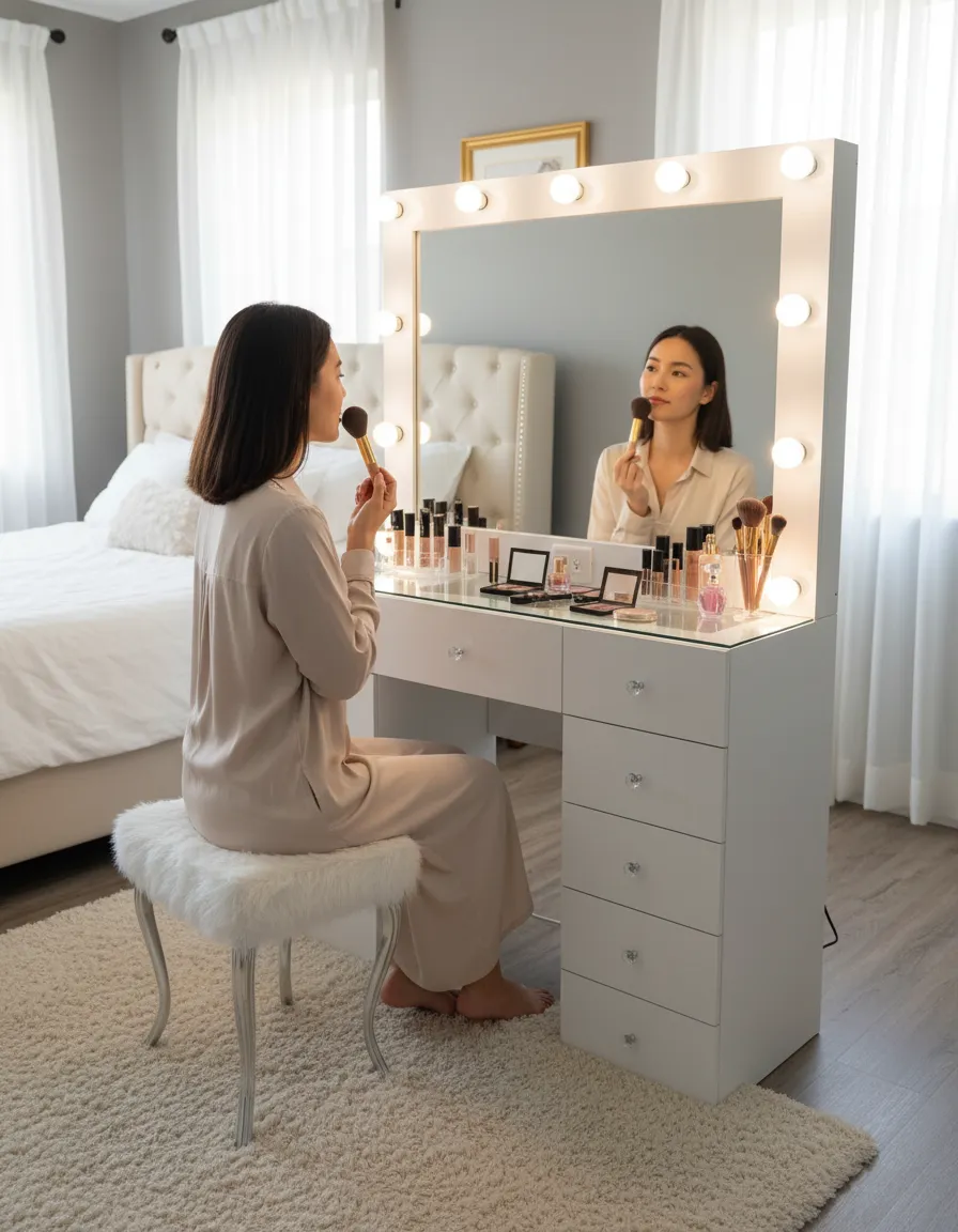 Illuminated Vanity Dressing Table