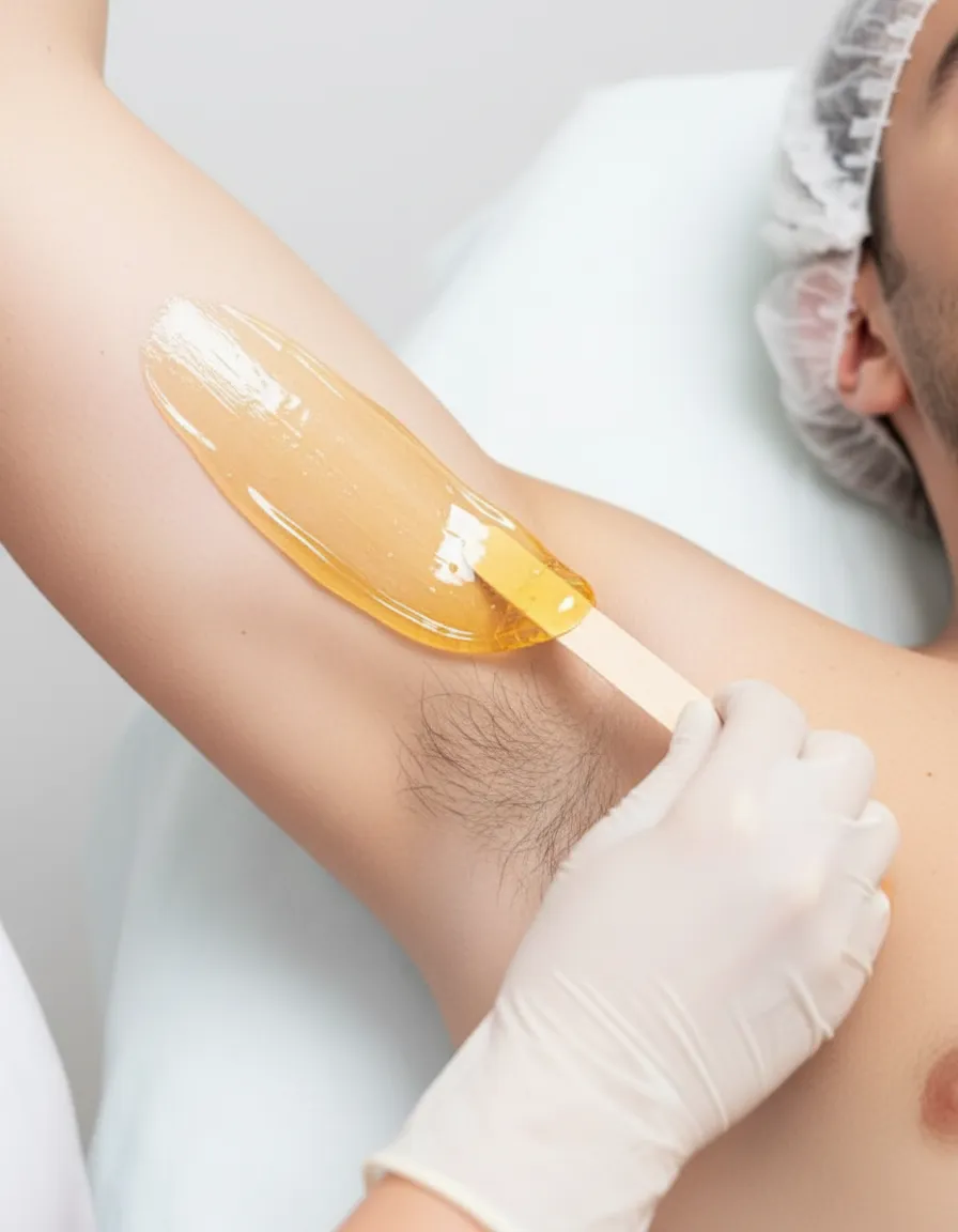Underarm Waxing Service For Man