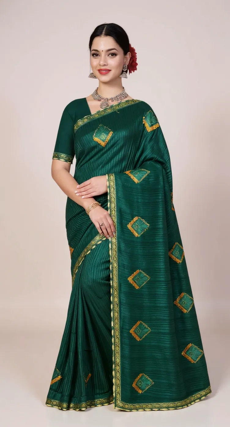 Embroidered Saree..