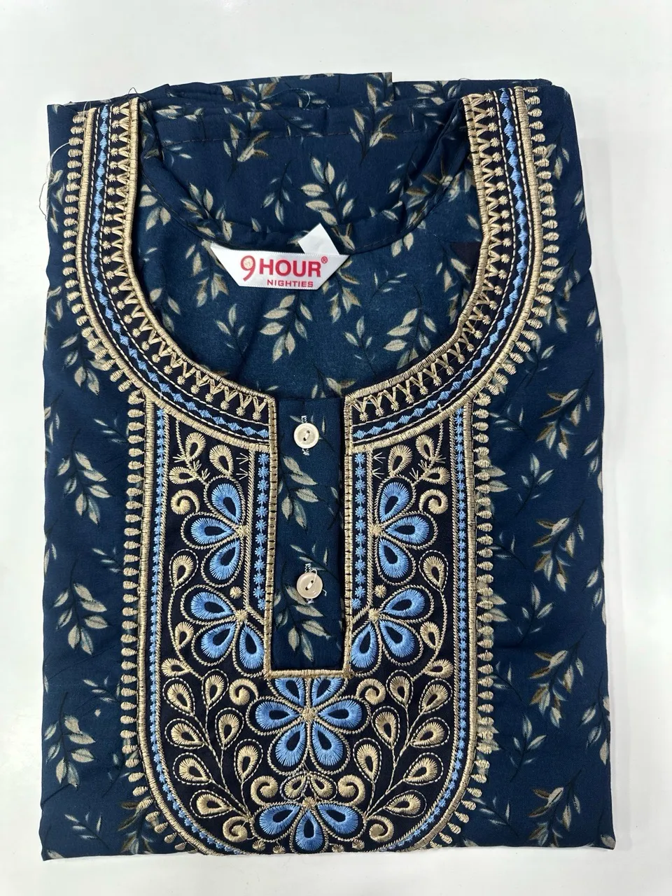 Aline Embroidery Spun Nighty