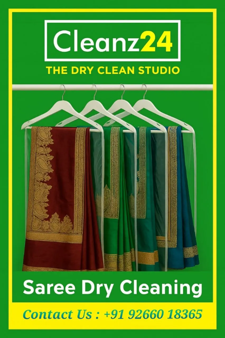 Saree Dry Cleaning Service