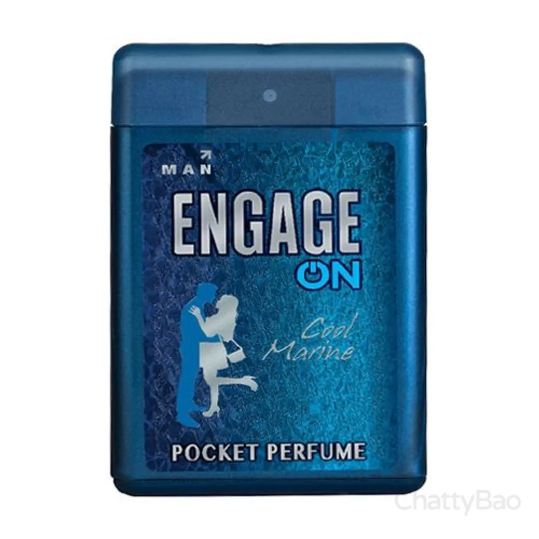 Engage On Pocket Perfume - Man Cool Marine 17 ml