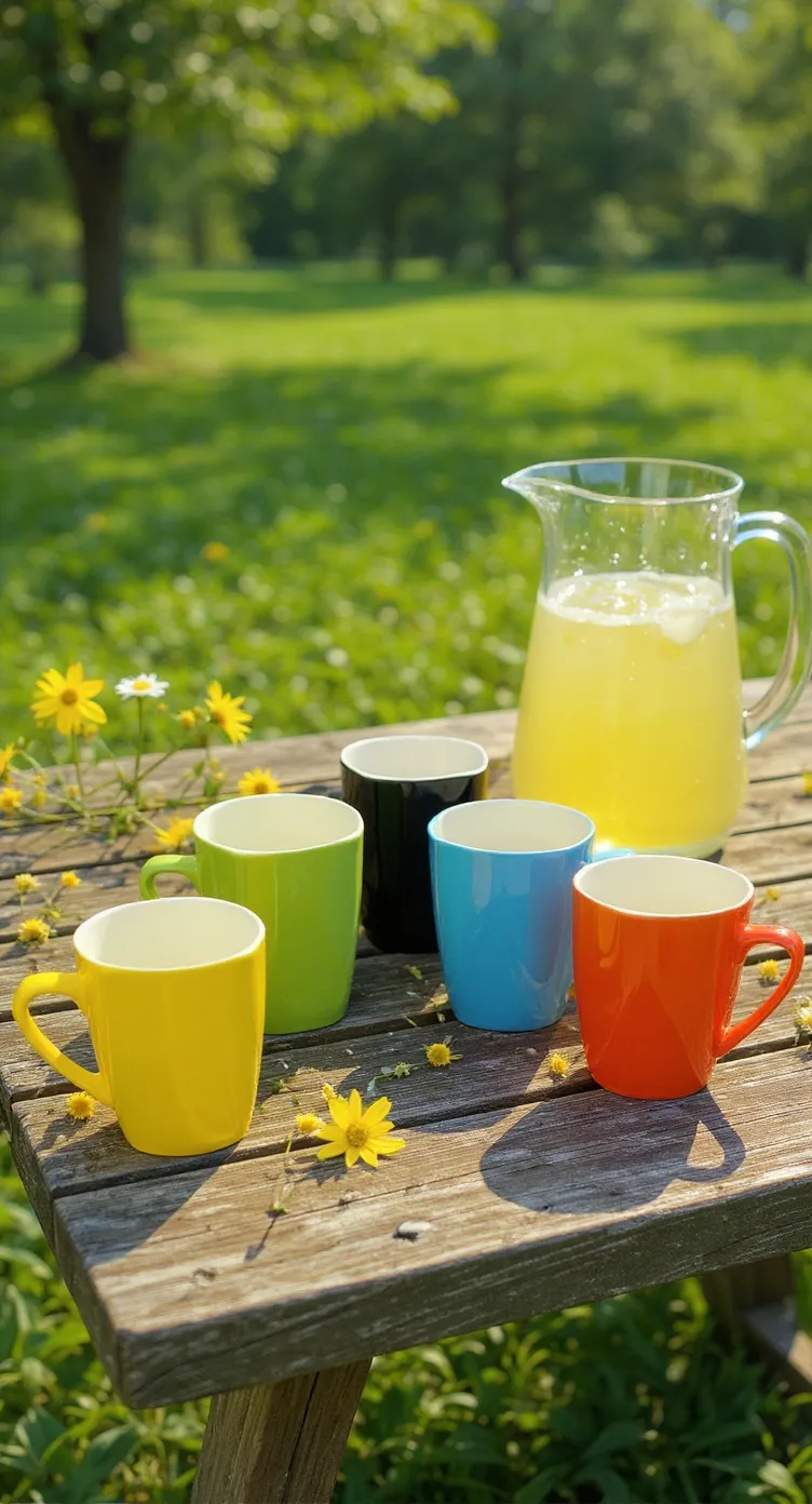 Colorful Ceramic Mugs