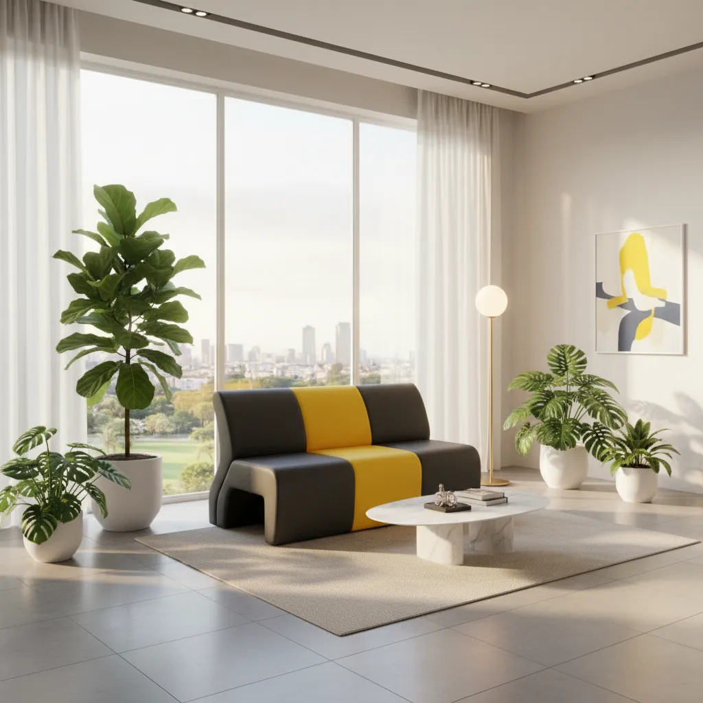 Modern 2-Seater Sofa