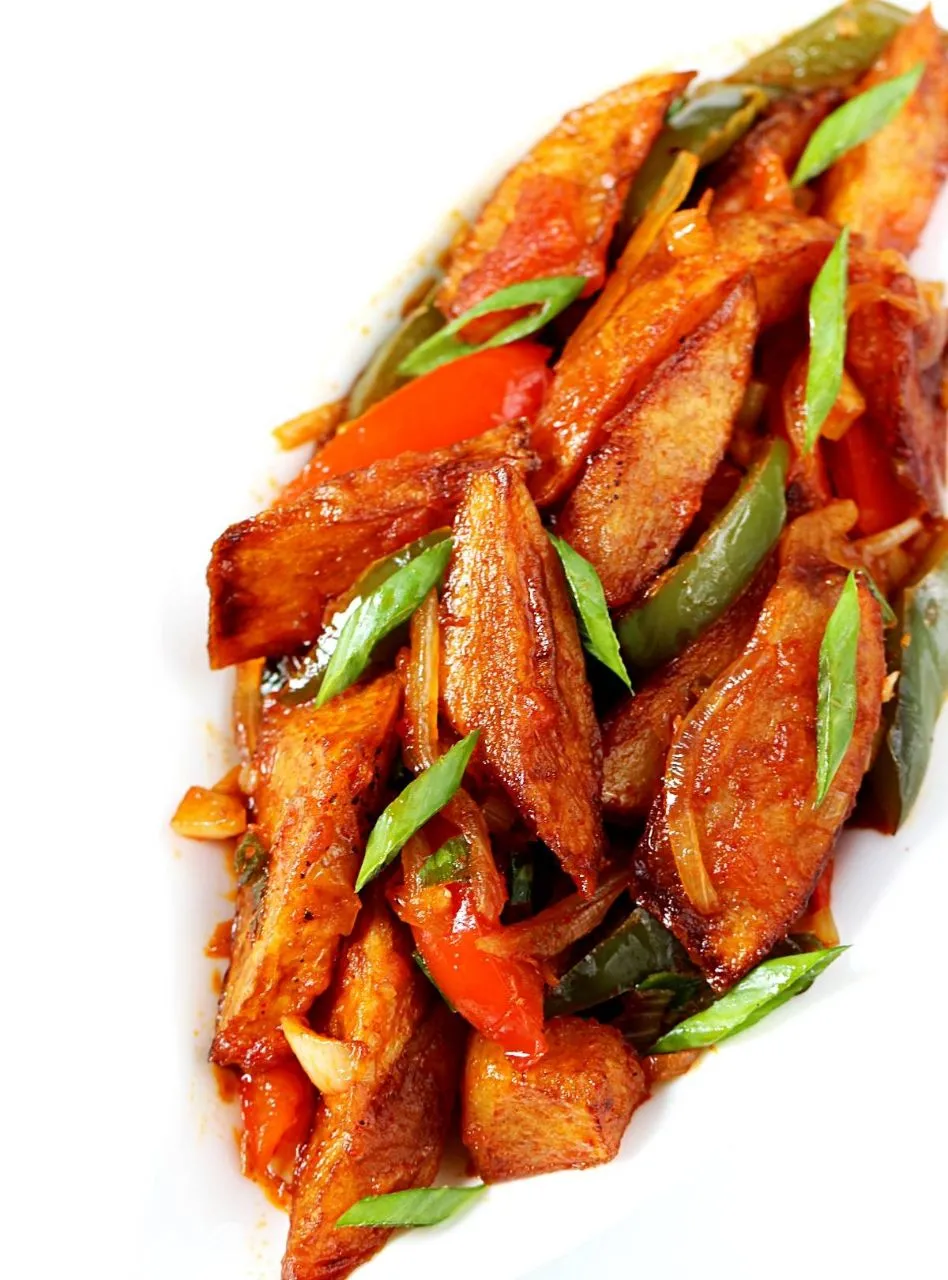 Chilli Potato Half