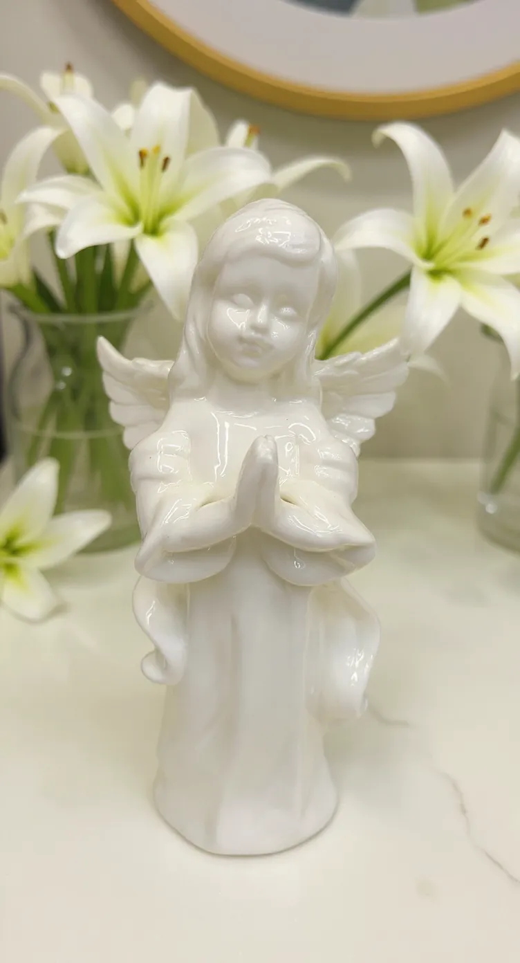 Porcelain Angel Figurine