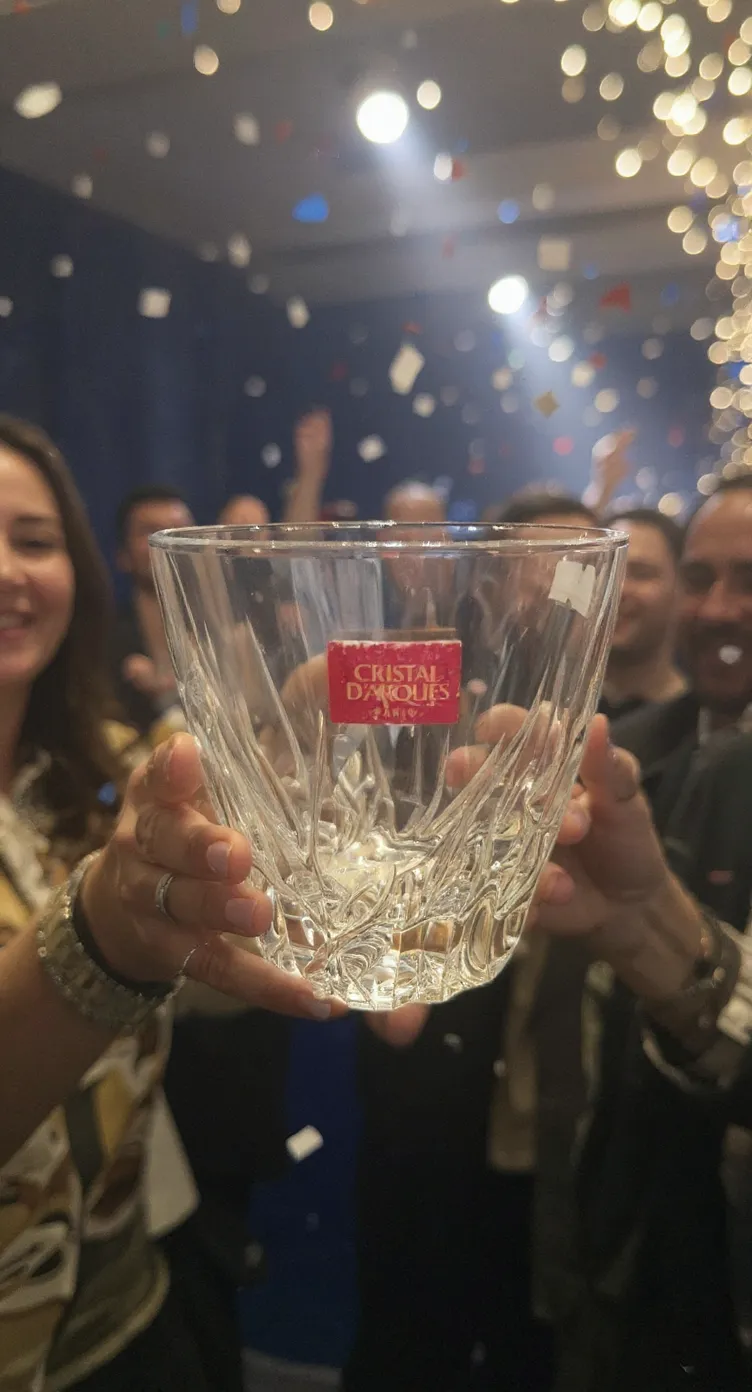 Cristal DArques Glass Broad
