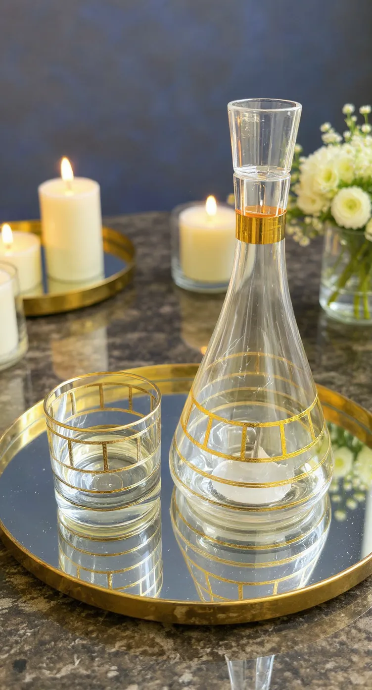 Glass Decanter Set