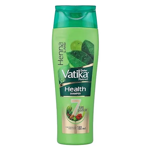 Dabur Vatika Naturals Henna & Amla Shampoo 180 ml