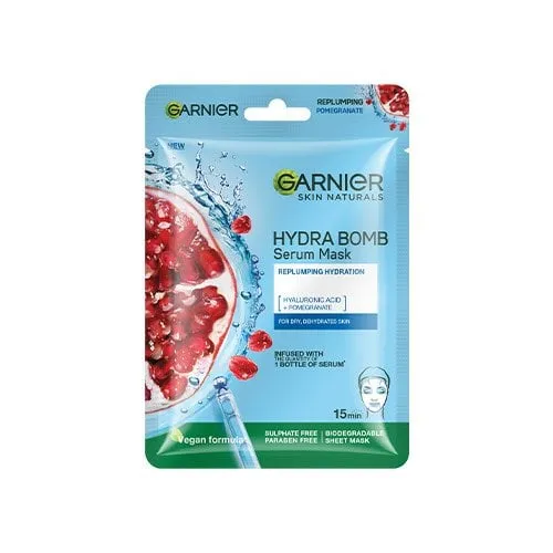 Garnier Hydra Bomb Pomegranate Serum Sheet Mask 32 g