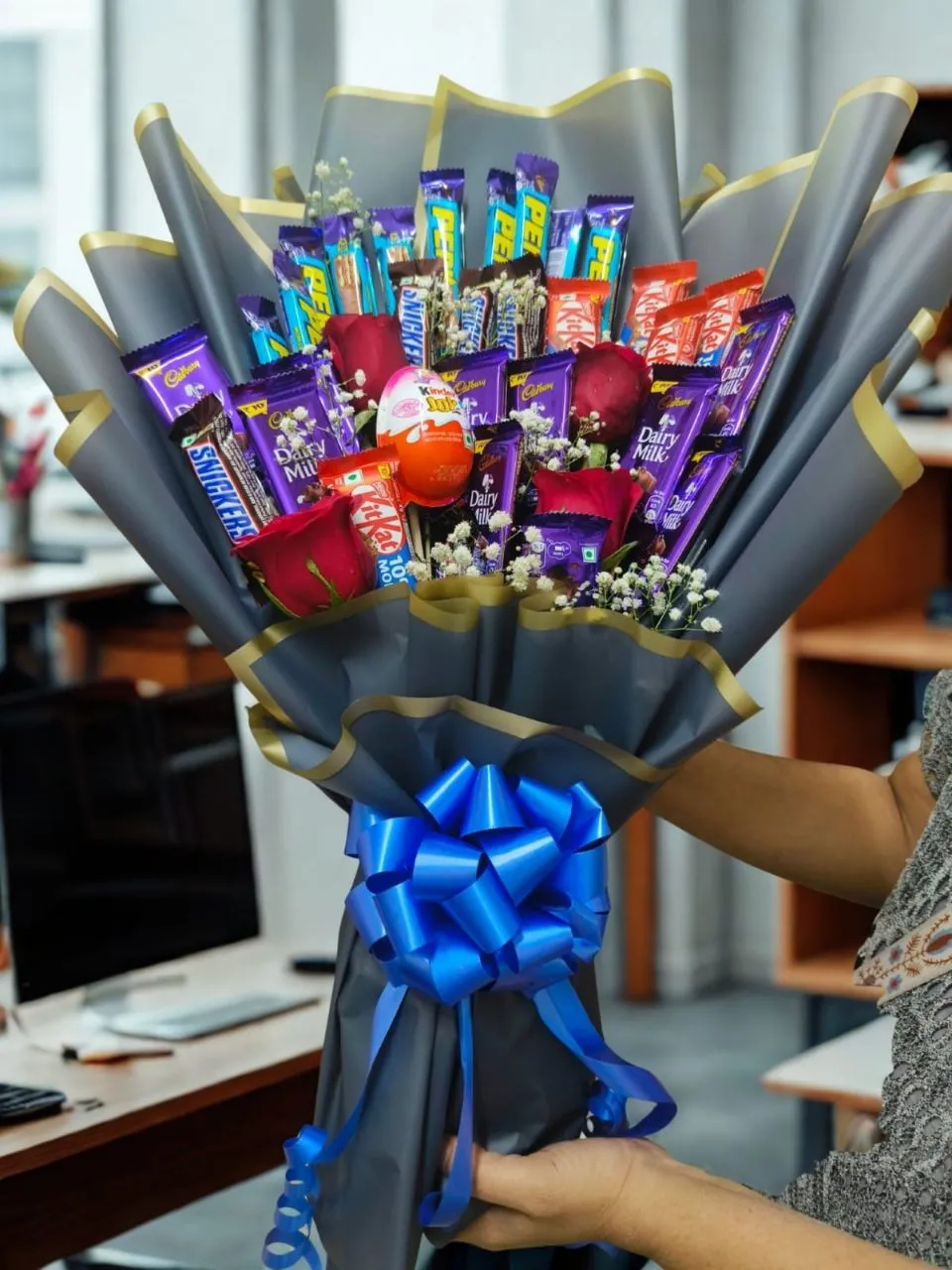 25 Mixed Chocolate Bouquet view 2