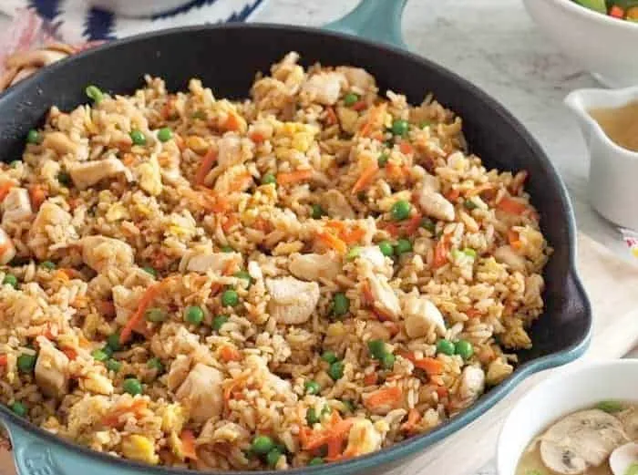 Chicken Egg Brown Rice