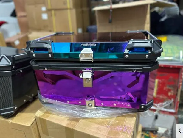 65L Universal Top Box for Yamaha Aerox, Suzuki Burgman, Honda Activa and More – Unbreakable Design with Backrest and Secure With Double Lock