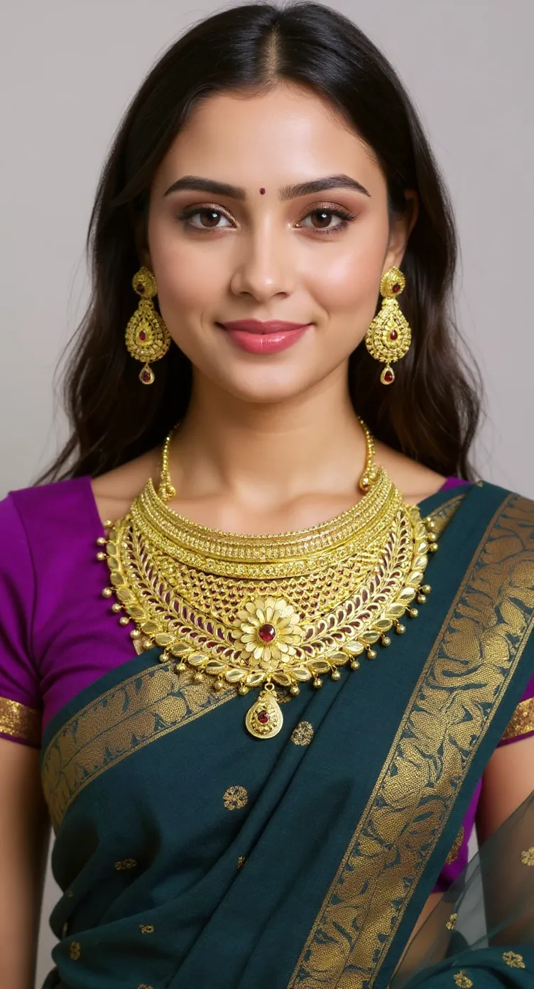Gold Necklace Set