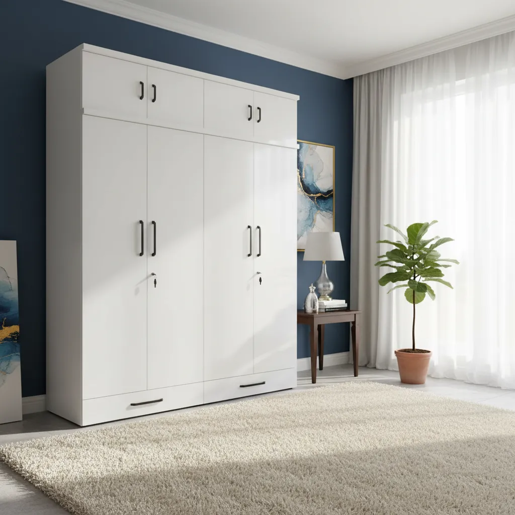 Modern White Wardrobe