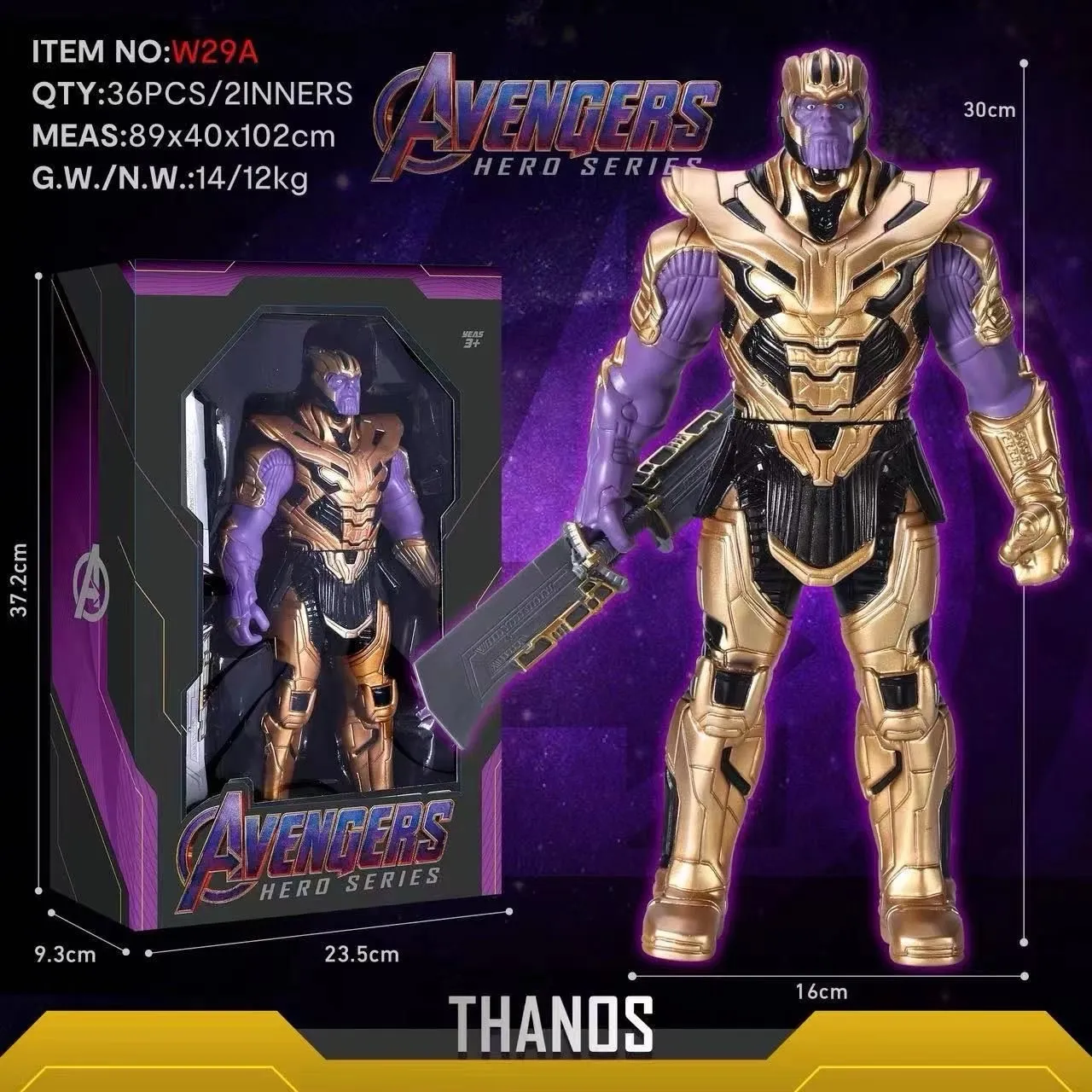 Avengers: Thanos Hero Series Action Figure