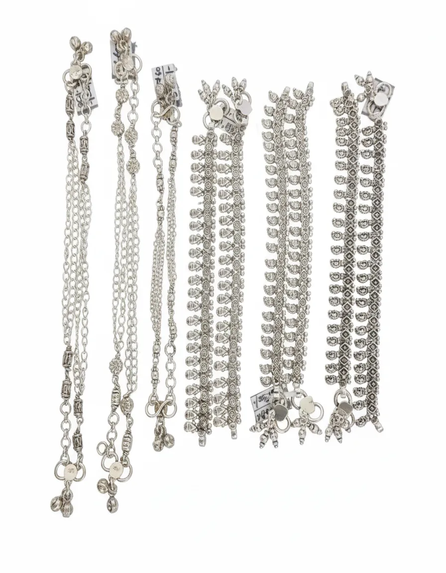 Silver Anklets For Babys