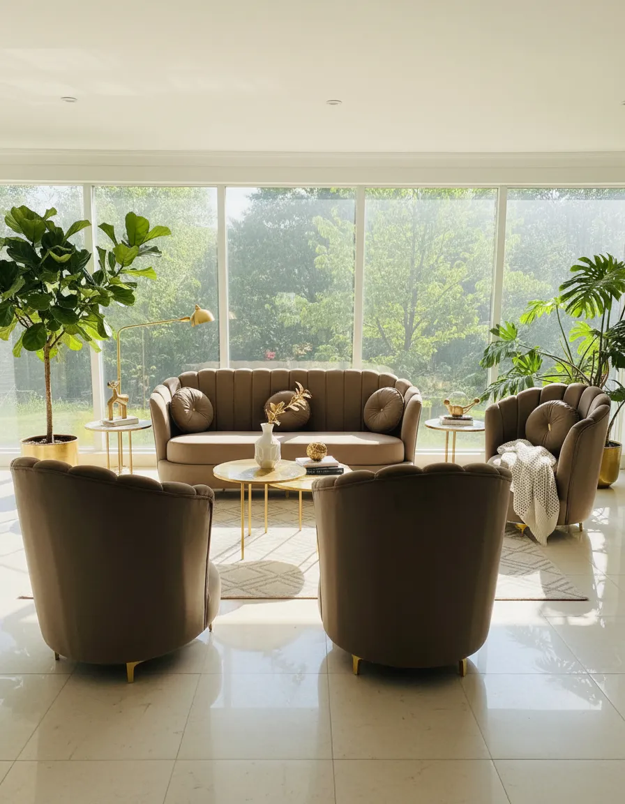 Luxury Plush Armchairs