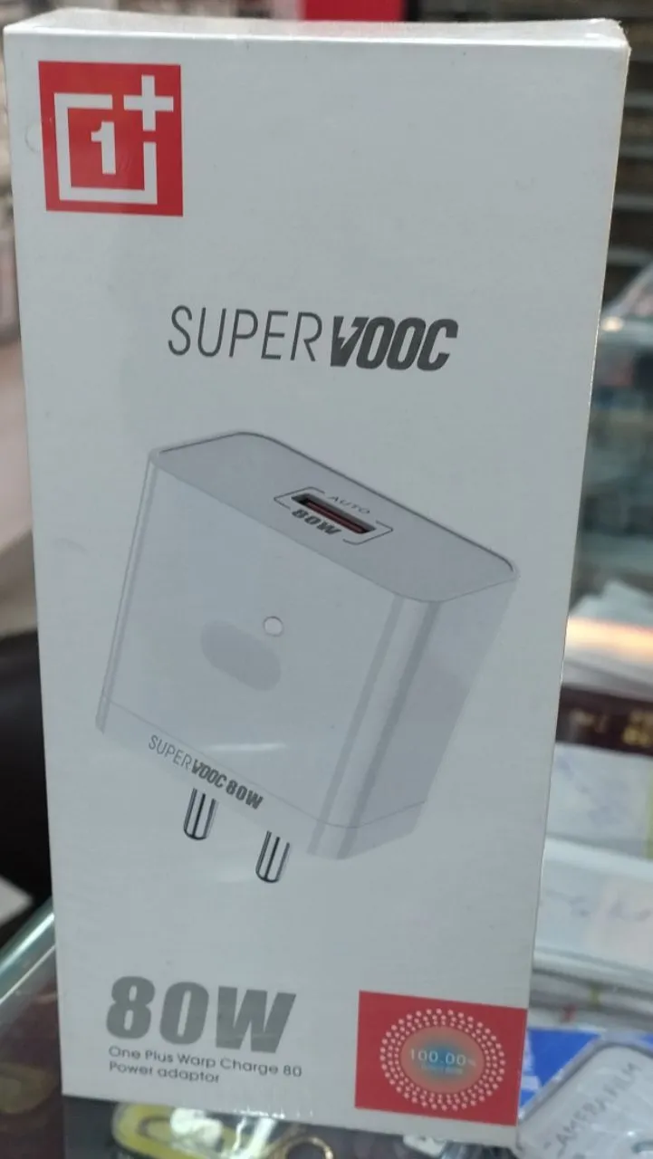 OnePlus SuperVOOC 80W Power Adapter