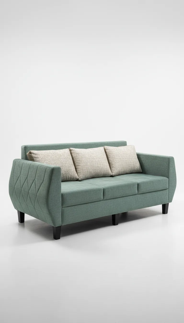 Velvet 3 Seater Sofa