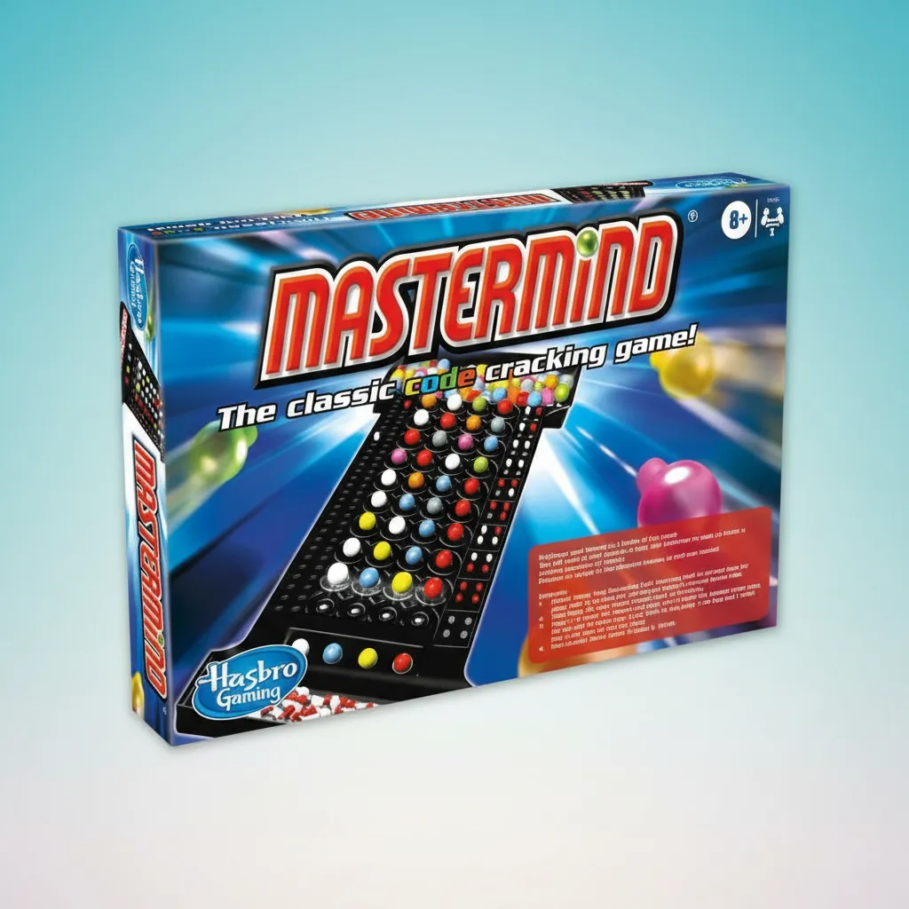 Hasbro Gaming Mastermind The Classic Code Cracking Game, Strategy Board Game for Kids and Adults, Board Game for Boys & Girls Ages 8+ view 4