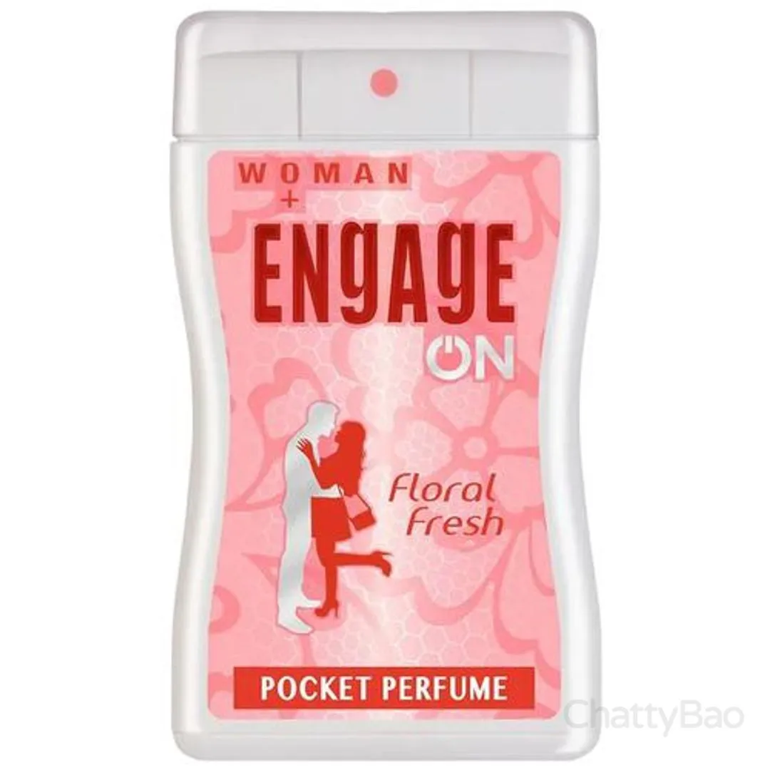 Engage On Pocket Perfume - Woman Floral Fresh 17 ml