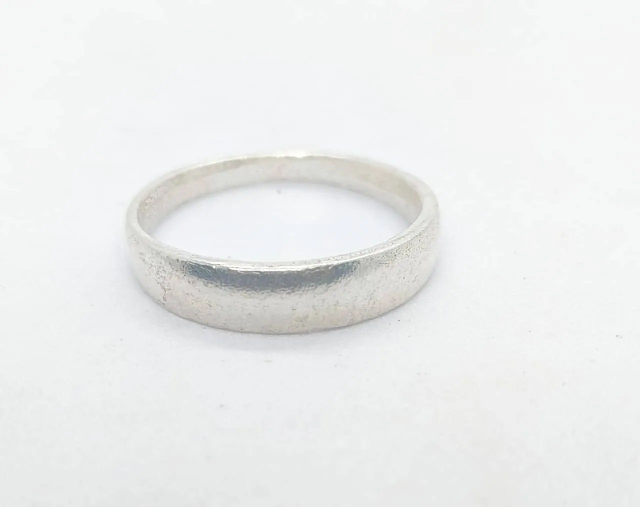 Archvins Textured Silver Band (AVSR-30)