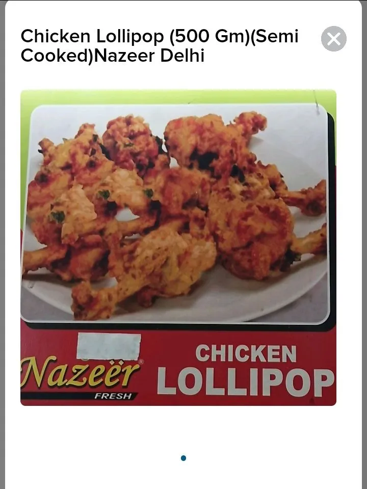Nazeer Chicken Lollipop