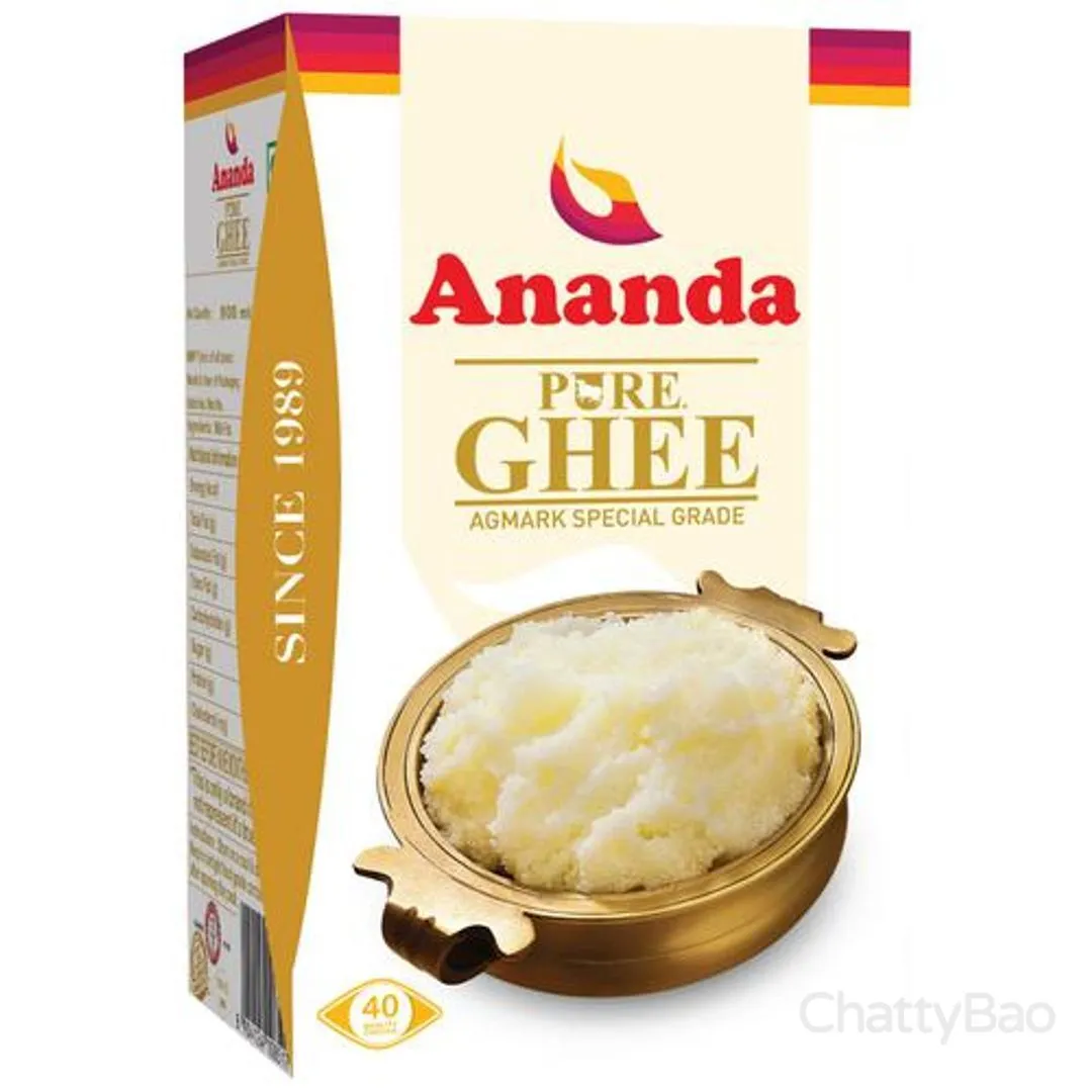 Ananda Pure Ghee Carton 900 ml