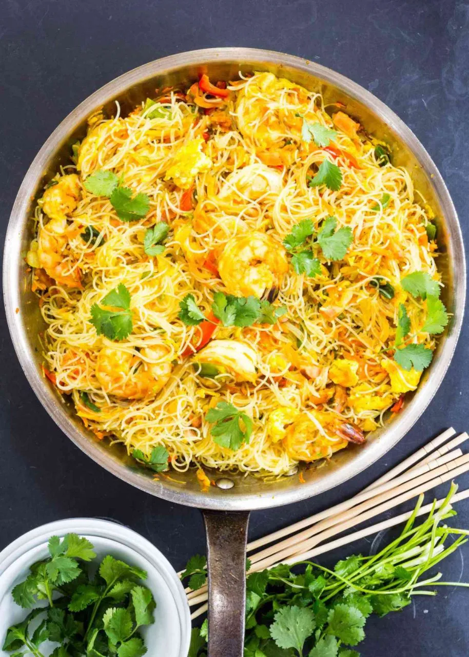Singapuri Noodles Egg