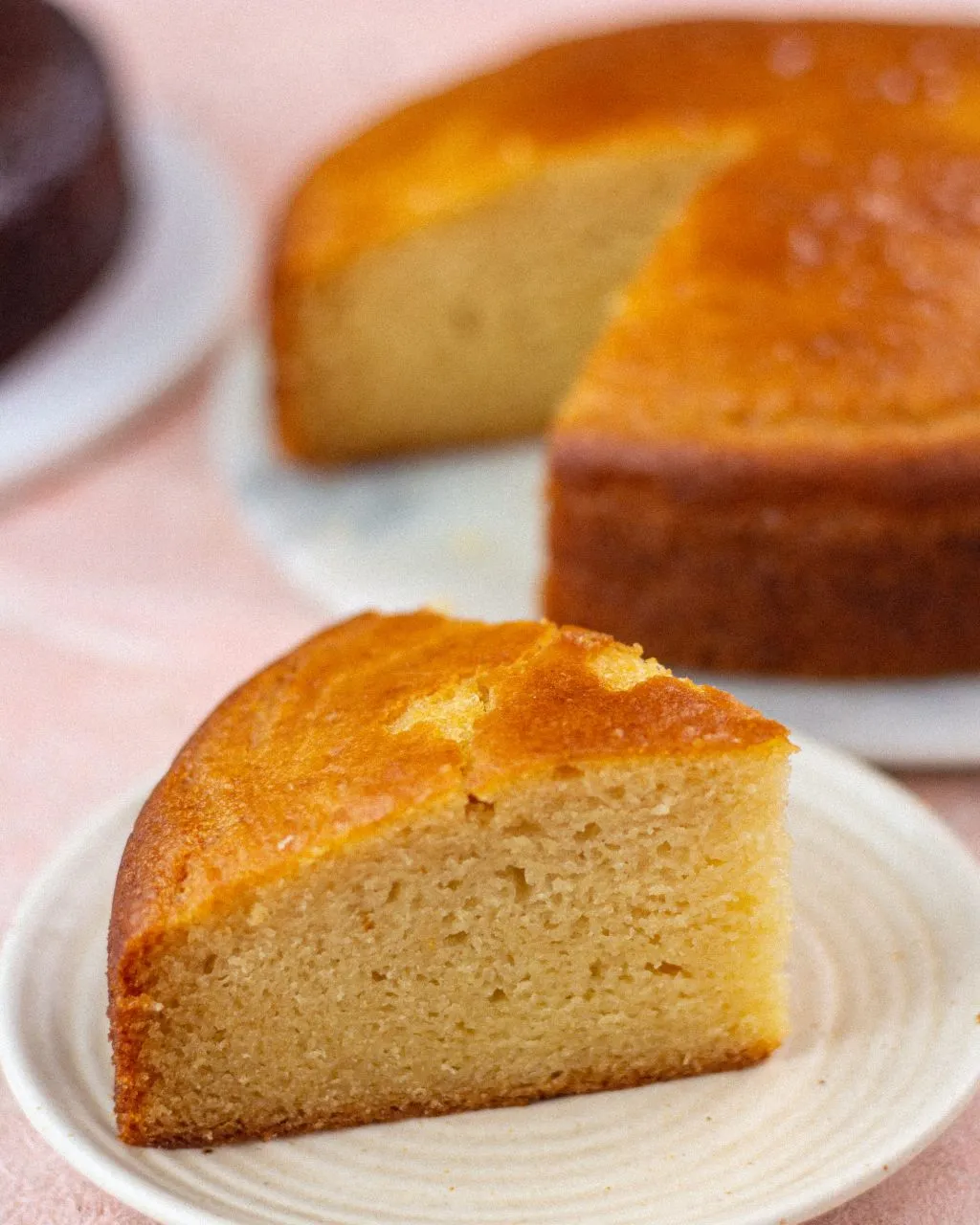 Eggless Vanilla Cake